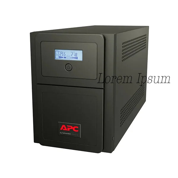 APC EASY 1000VA UPS 600W with 4 ports front view
