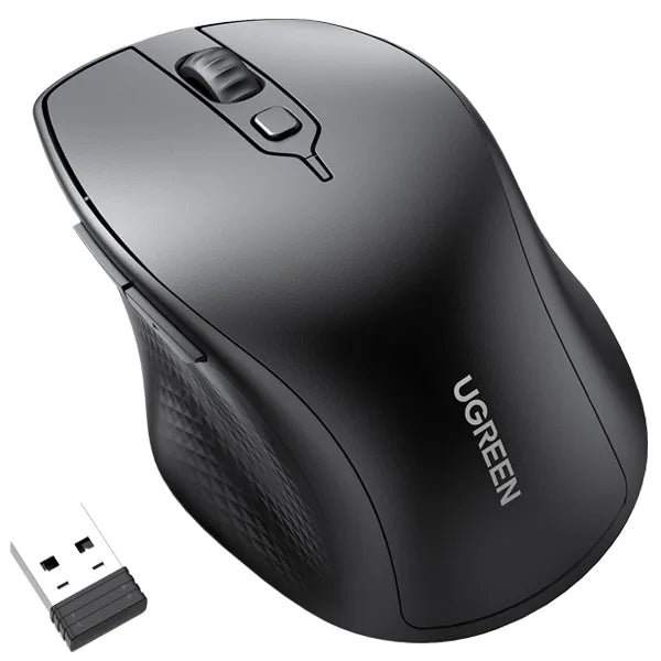Ergonomic wireless mouse for comfortable use

