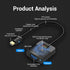 Vention 0.15M Mini DP to VGA Converter for PC and Monitor
