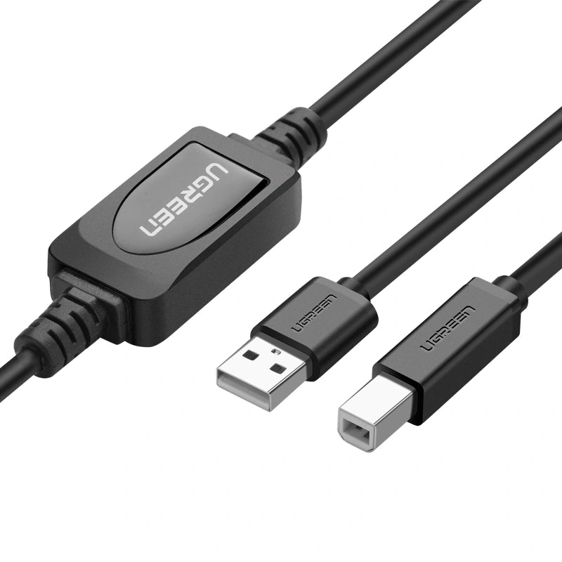 Buy UGREEN US122 10M active USB 2.0 printer cable online
