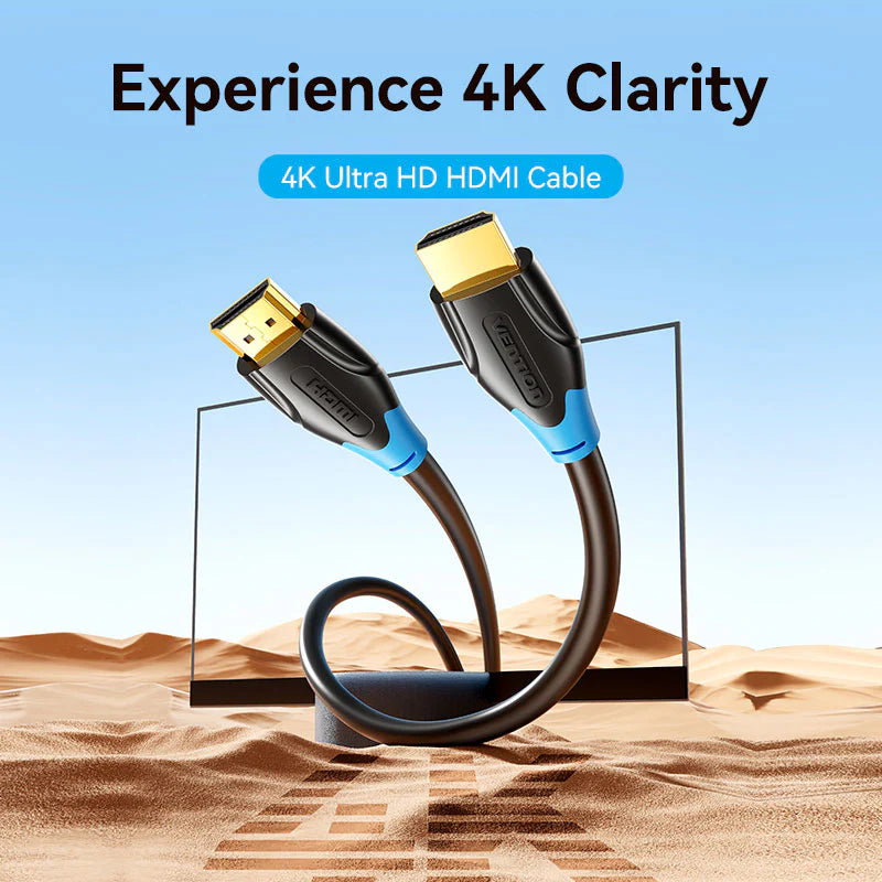  Vention HDMI 2.0 cable 5m black durable design
