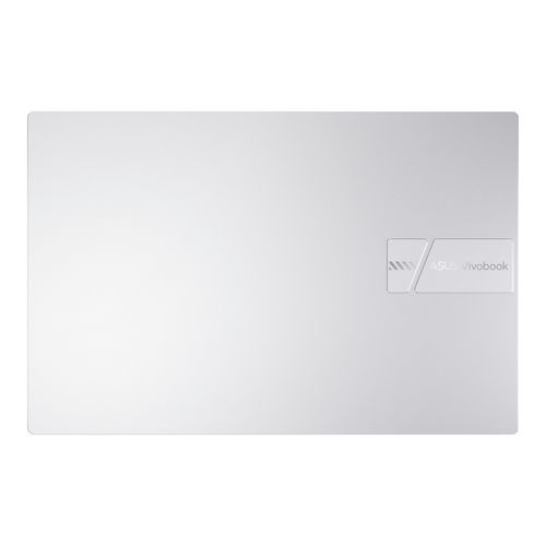 ASUS silver laptop with backlit keyboard and USB-C
