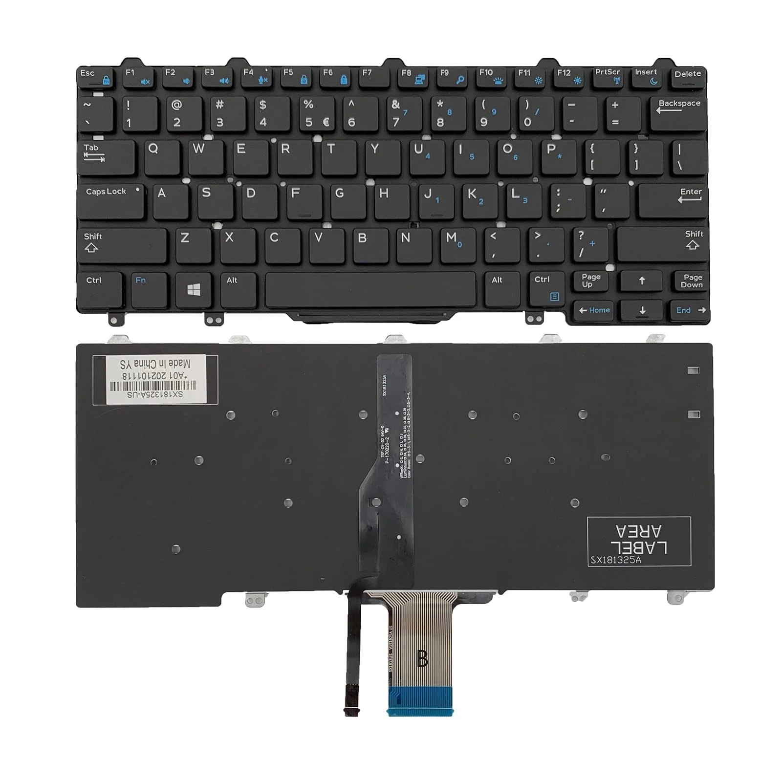 Original Dell 44K3X laptop keyboard Kenya
