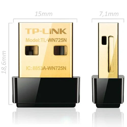 150Mbps TP-Link TL-WN725N USB wireless adapter
