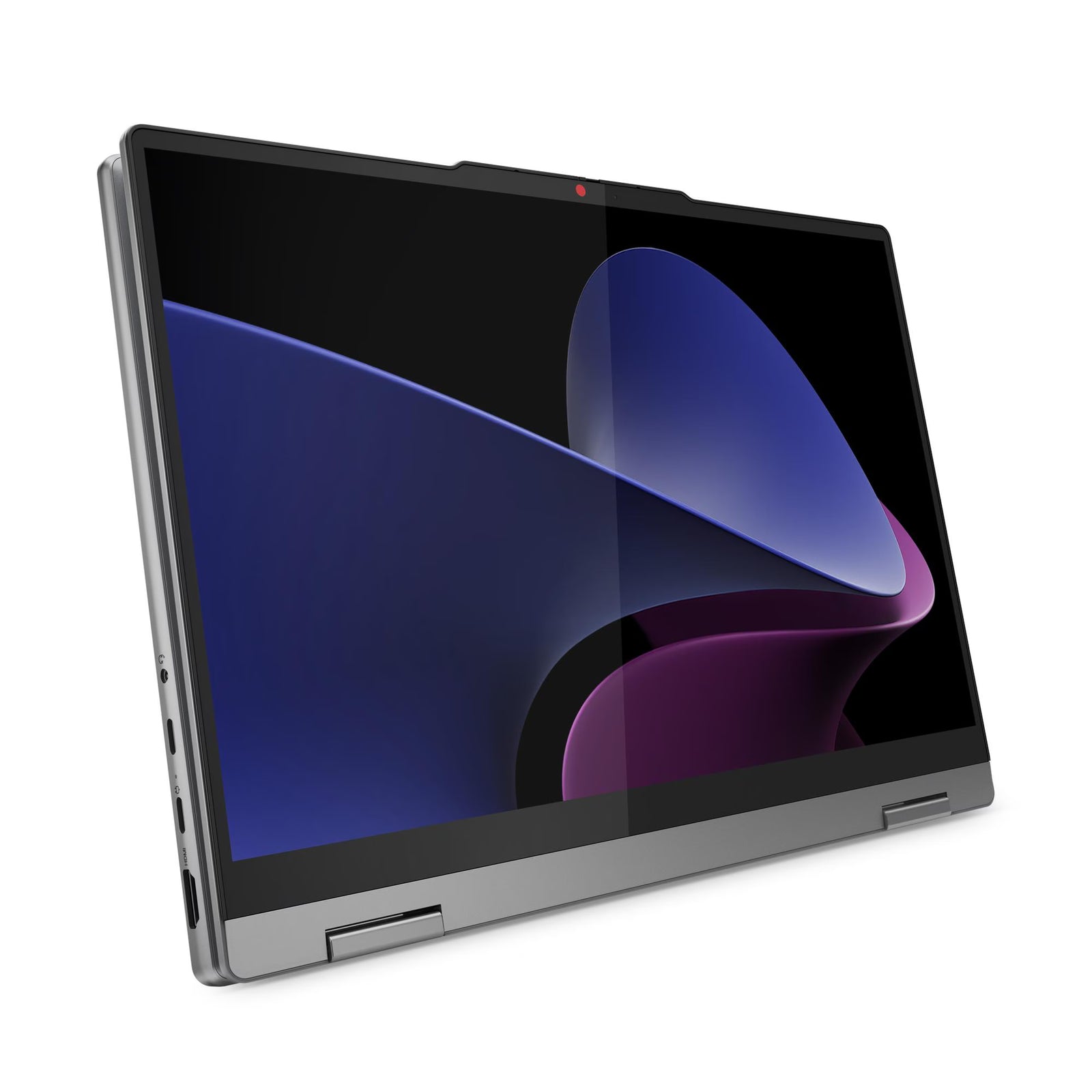 Lenovo IdeaPad FLEX 5 14IRH9 2-in-1 laptop in tablet and laptop mode
