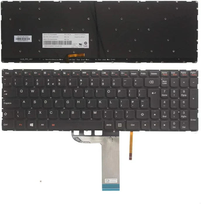 Original Lenovo IdeaPad 720S keyboard black
