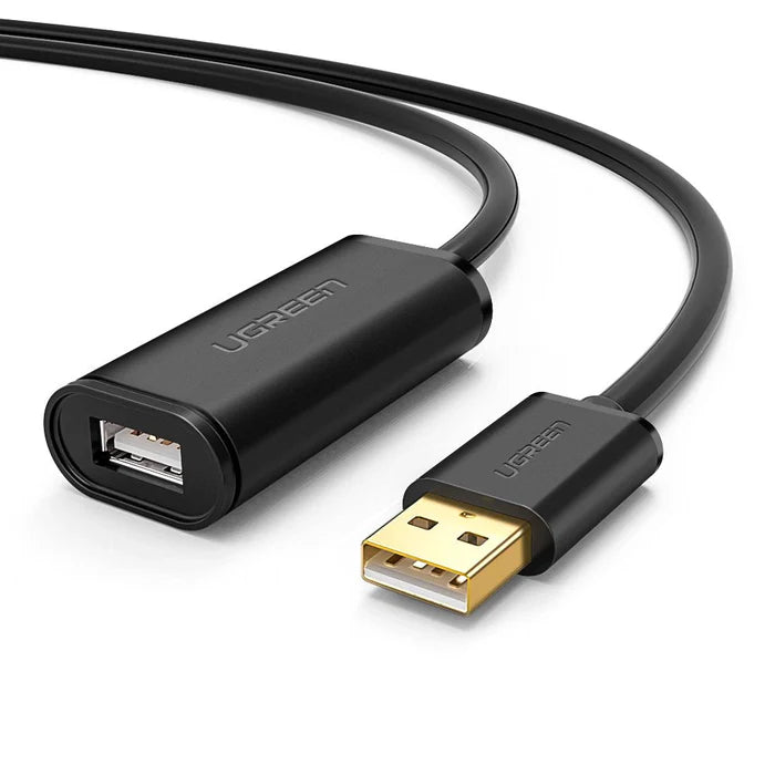 Reliable high-speed USB-A extension cable 10M for data and charging
