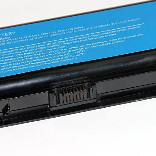 Replacement battery for Acer Aspire 5921 laptops
