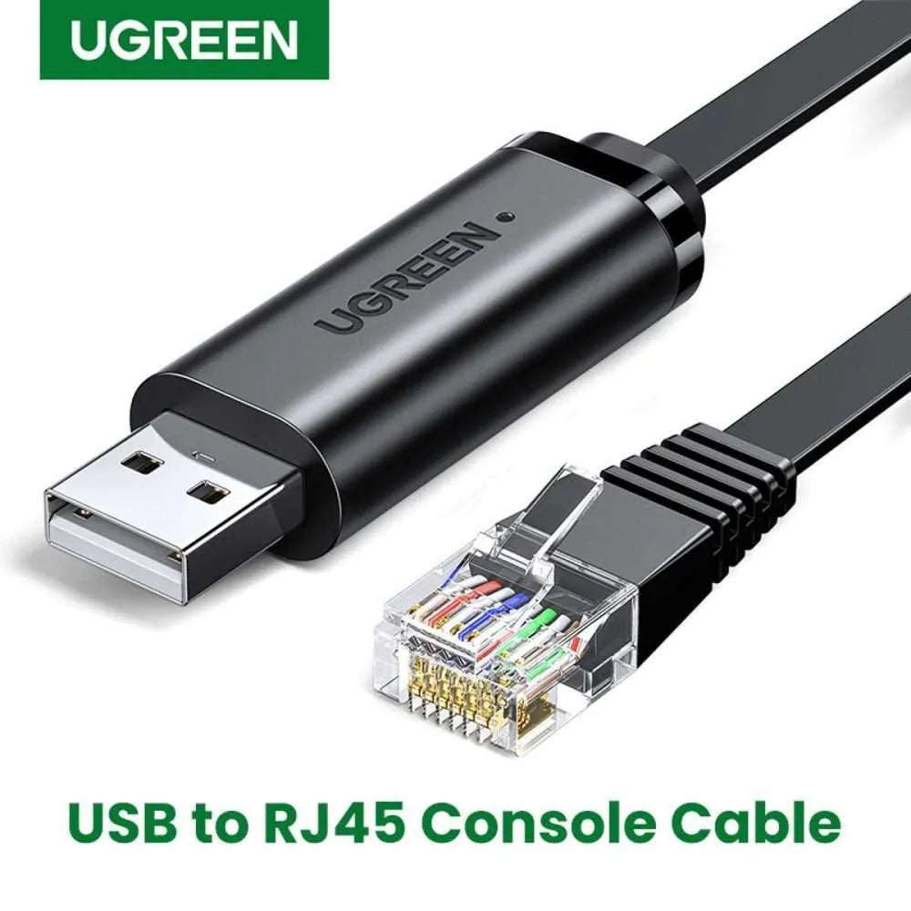 UGREEN CM204 for router and switch configuration
