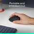 Compact Logitech M170 USB wireless mouse
