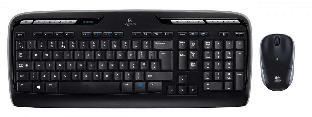 Comfortable Logitech MK330 combo for home and office
