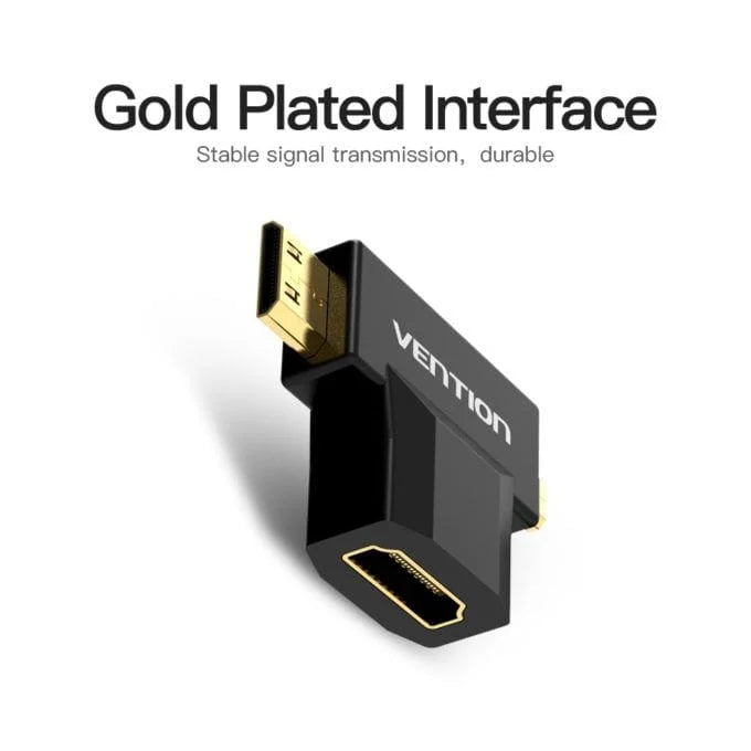 Durable Vention Mini/Micro HDMI to HDMI adapter
