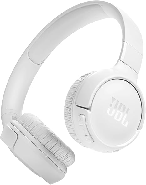 JBL Tune 520 over-ear Bluetooth headphones White edition
