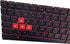 HP Omen 15X 15-ce000 laptop keyboard with LED backlight
