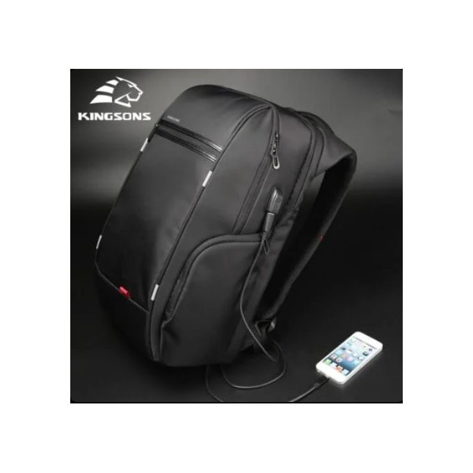Stylish Kingsons KS3140W waterproof laptop bag for office, school, and travel

