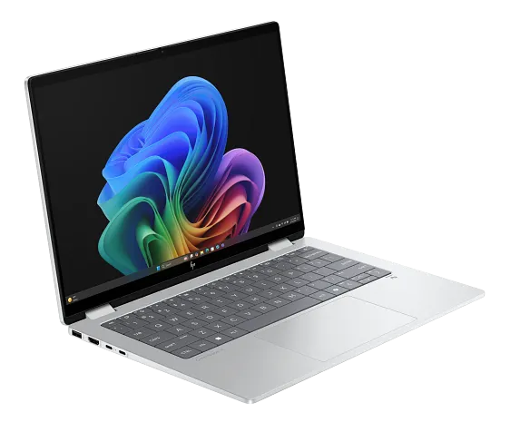 Side view showing Thunderbolt 4, USB-C, USB-A, and HDMI 2.1 ports
