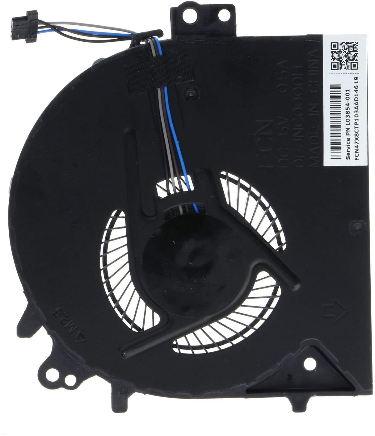 Replacement HP ProBook laptop cooling fan for office and home use
