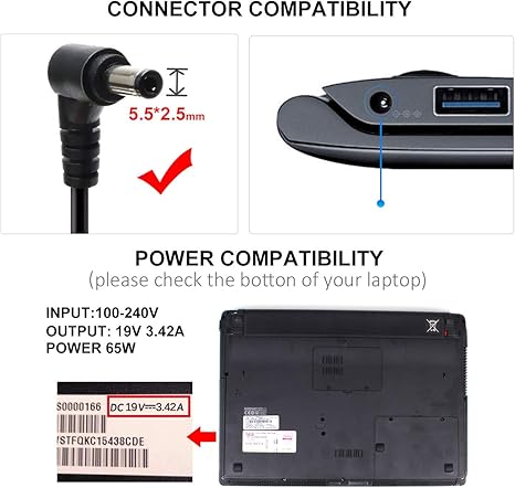 Buy Asus 65W laptop charger K-series online