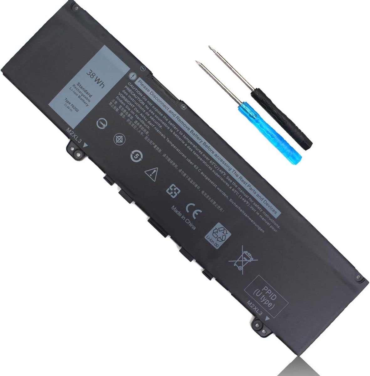 Dell F62G0 original laptop battery