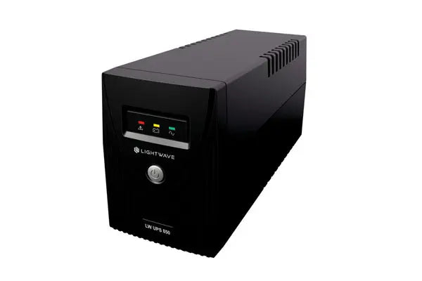 Lightwave 850VA UPS reliable backup for computers and routers
