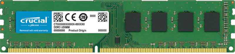 Crucial Desktop RAM DDR3 8GB 1600