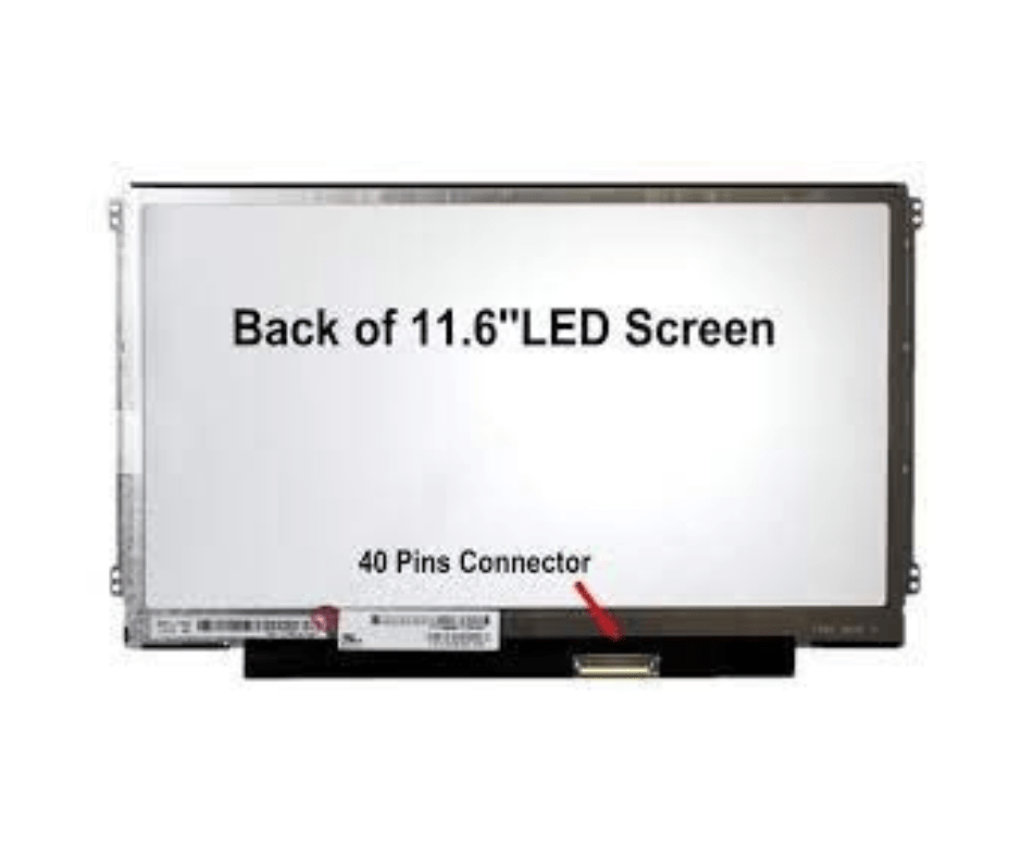 Affordable 11.6 Slim 40-Pin Laptop Display

