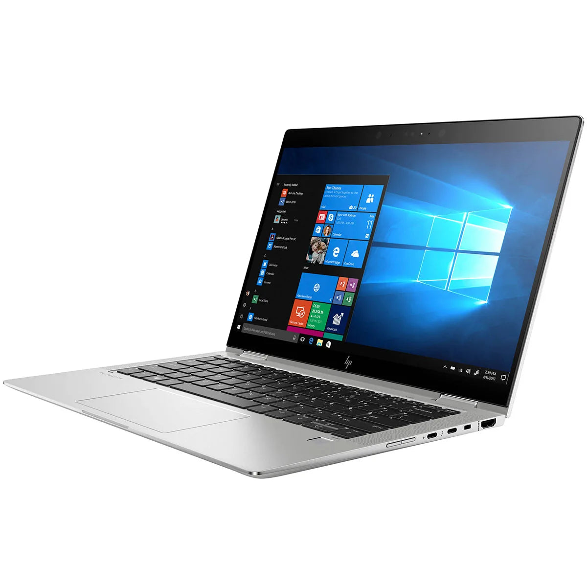 HP EliteBook X360 with premium aluminum build