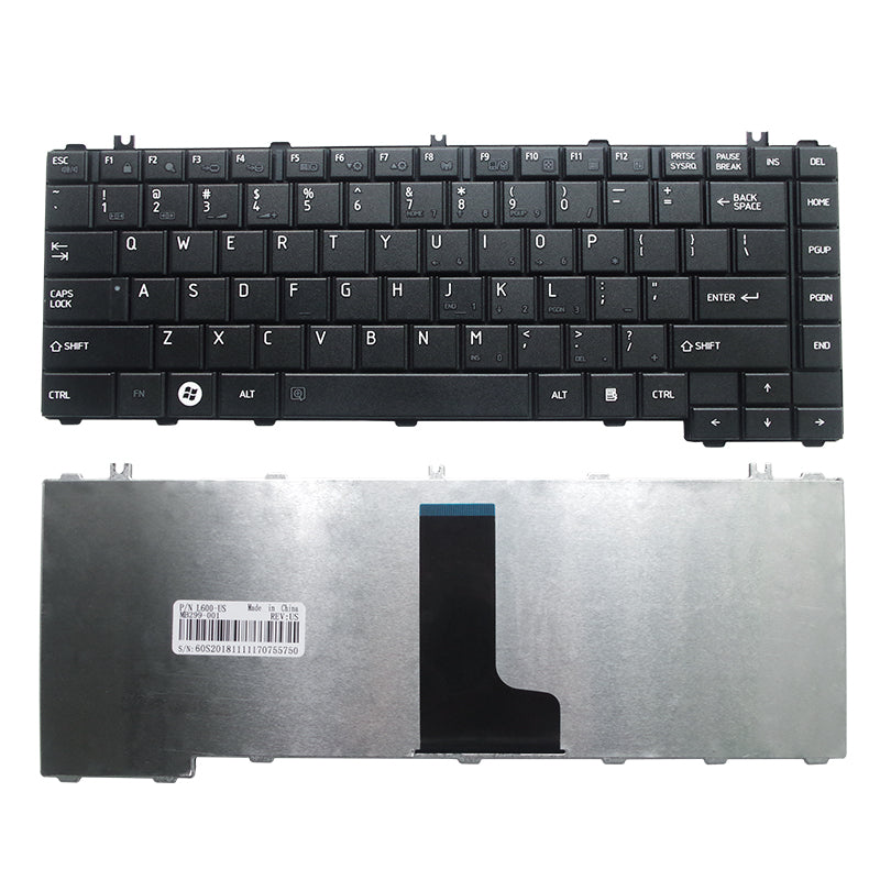  High-quality black keyboard for Toshiba Satellite L745 US layout