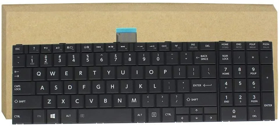 Buy black keyboard with frame for Toshiba C55 A series 
