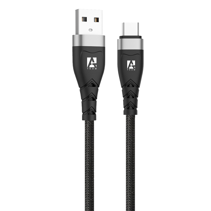 Original A Team USB Cable  Usb  A to Usb Type C, 6 months warranty
