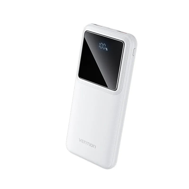 Vention 10,000mAh White Power Bank