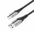 Vention CODHF Cotton Braided USB A to C 3A Cable 1M Gray