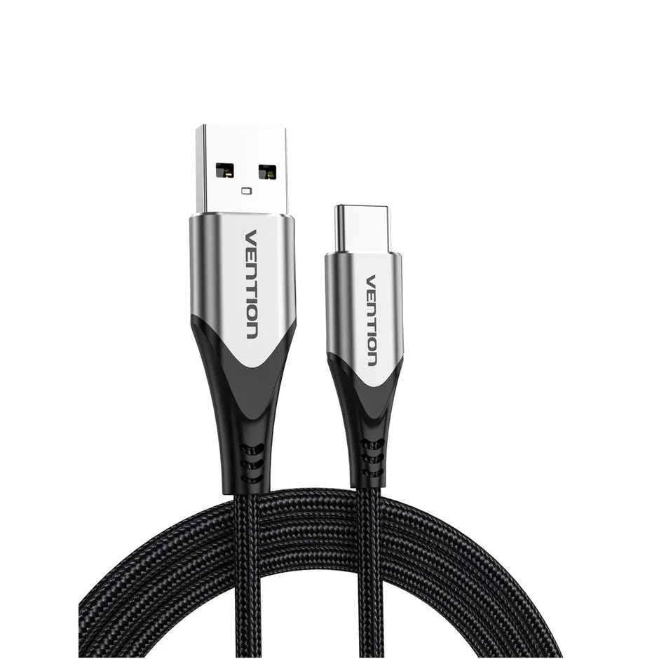 Vention USB 2.0 A to C Cable 1M Black PVC