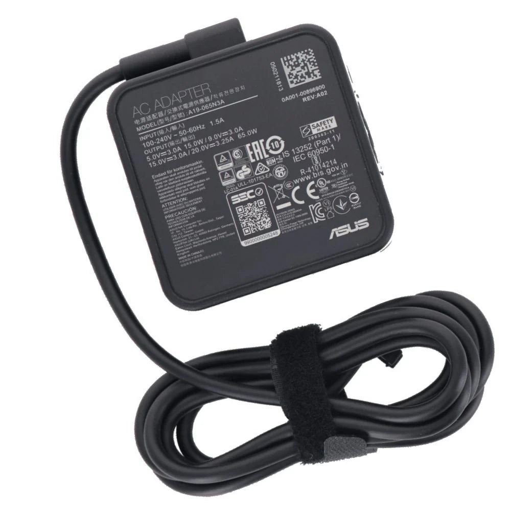 Original Asus 20V 3.25A Type C 65W Charger