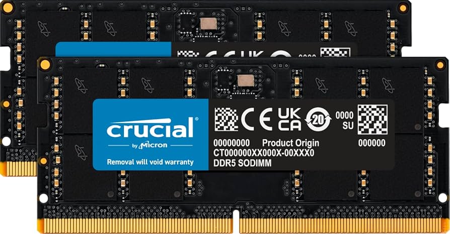 Crucial Laptop RAM DDR5 32GB 4800