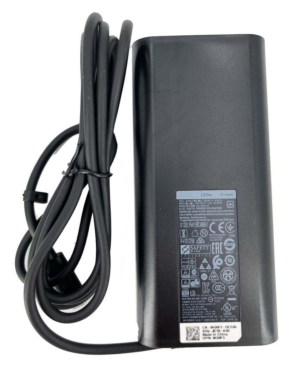 Original Dell USB Type C 130W 20V 6.5A Charger