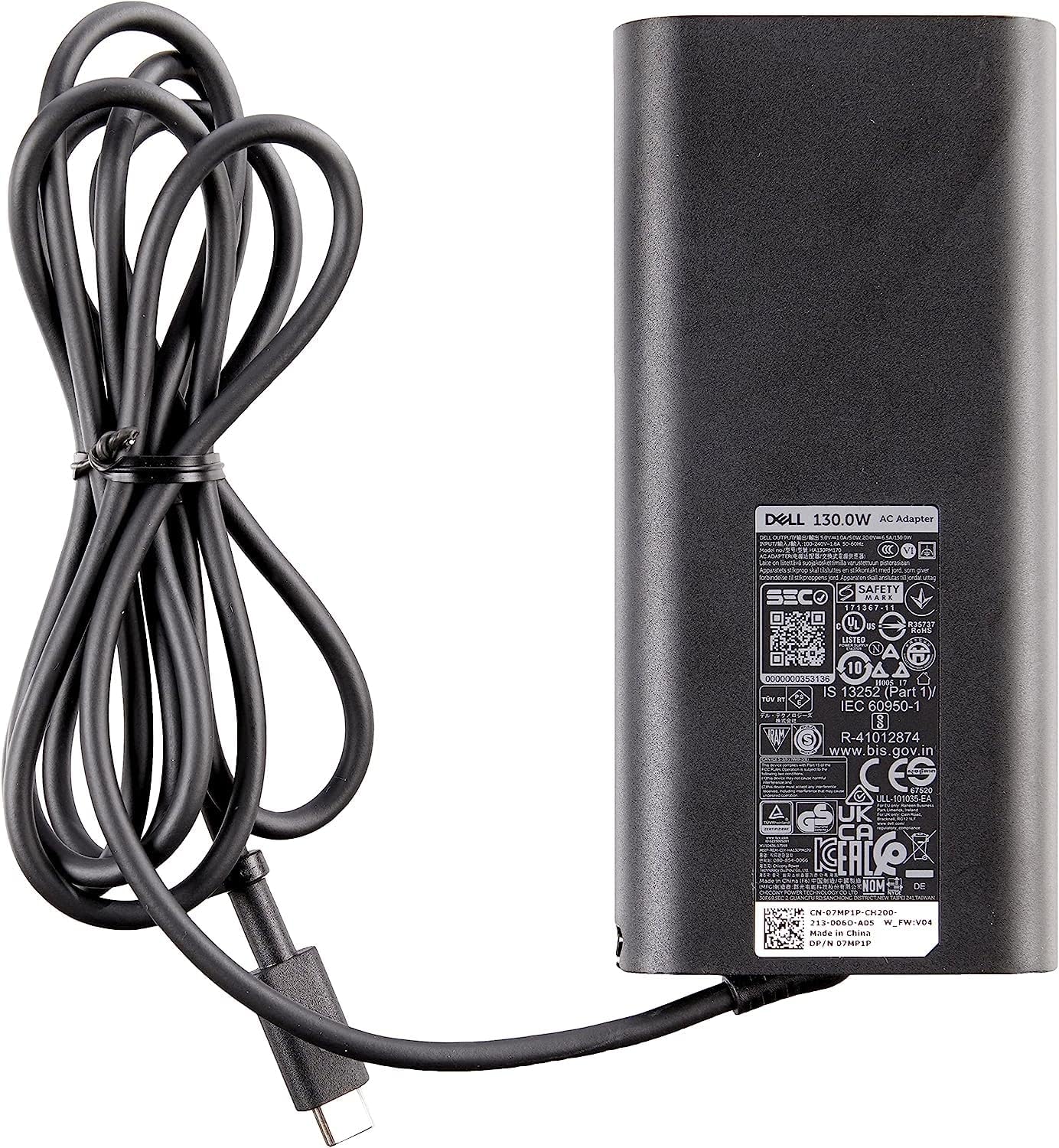 Original Dell USB Type C 130W 20V 6.5A Charger