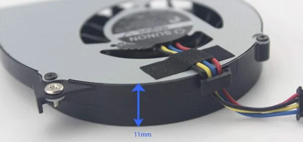 Original HP EliteBook 2560P / 2570 CPU fan for laptop cooling