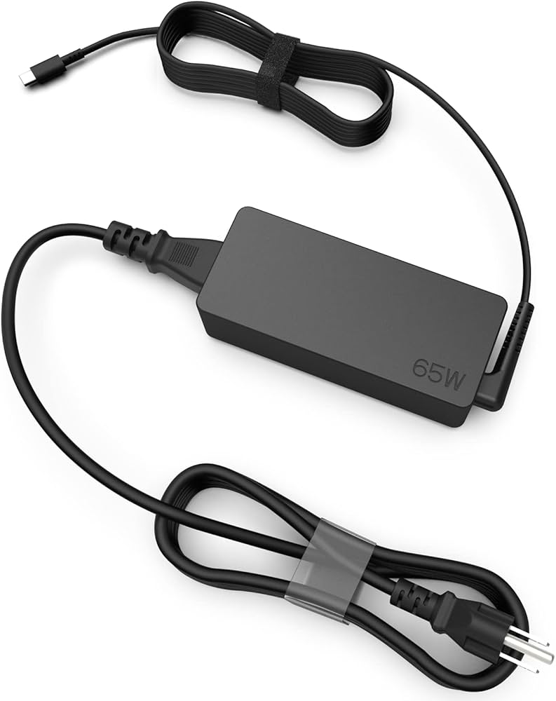 Original HP 65W USB Type-C 20V 3.25A Laptop Charger – Genuine Adapter