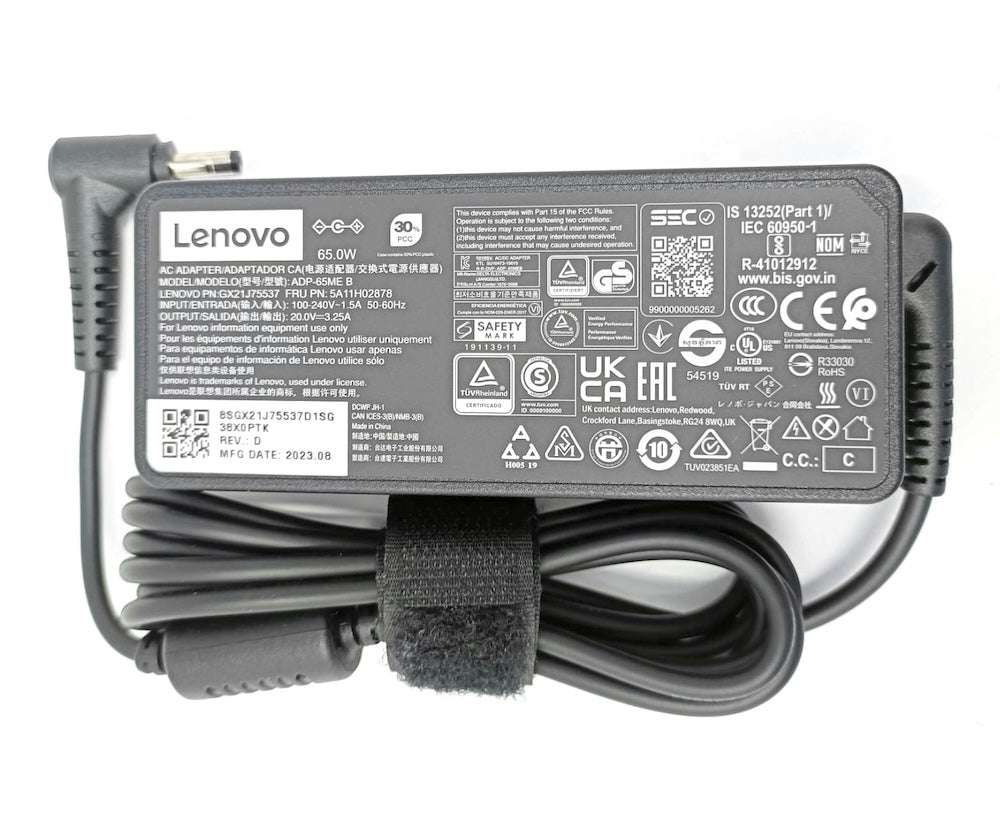 Lenovo small pin 65W 20v 3.25 4.0mm x 1.7mm Charger