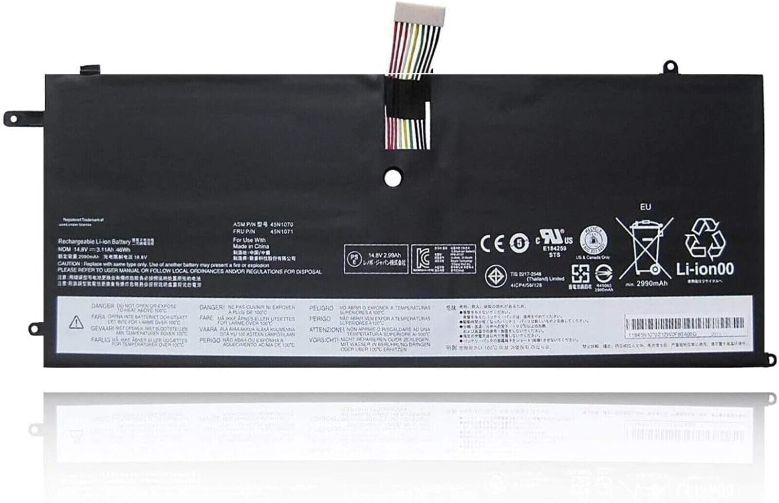 Genuine Lenovo 45N1071 replacement battery